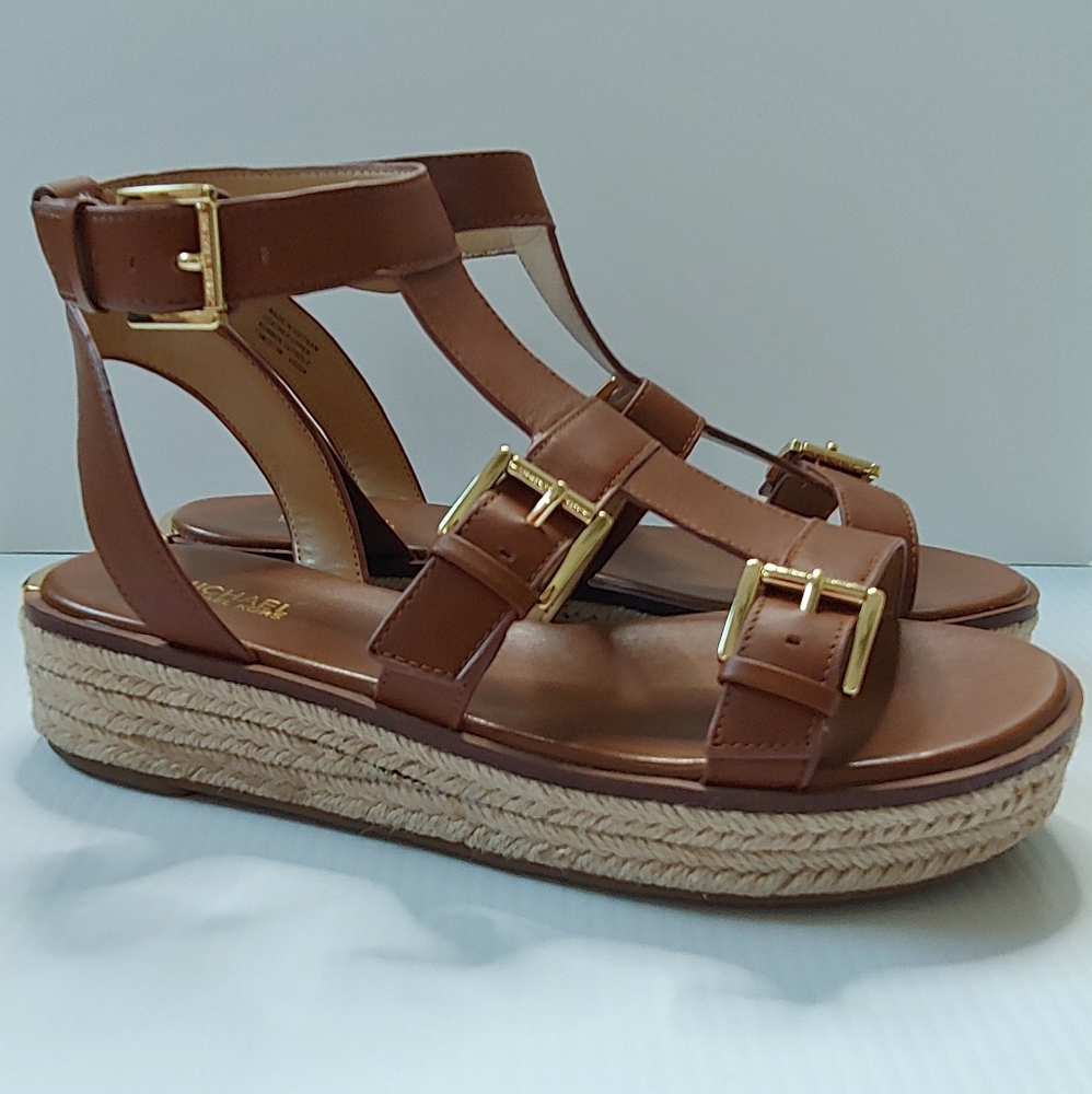 Michael Kors 'Darby' Crisscross Espadrille Sandal